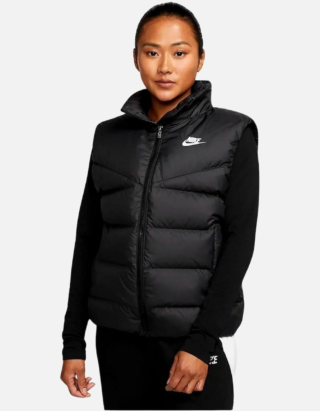Black Down Gilet Jacket