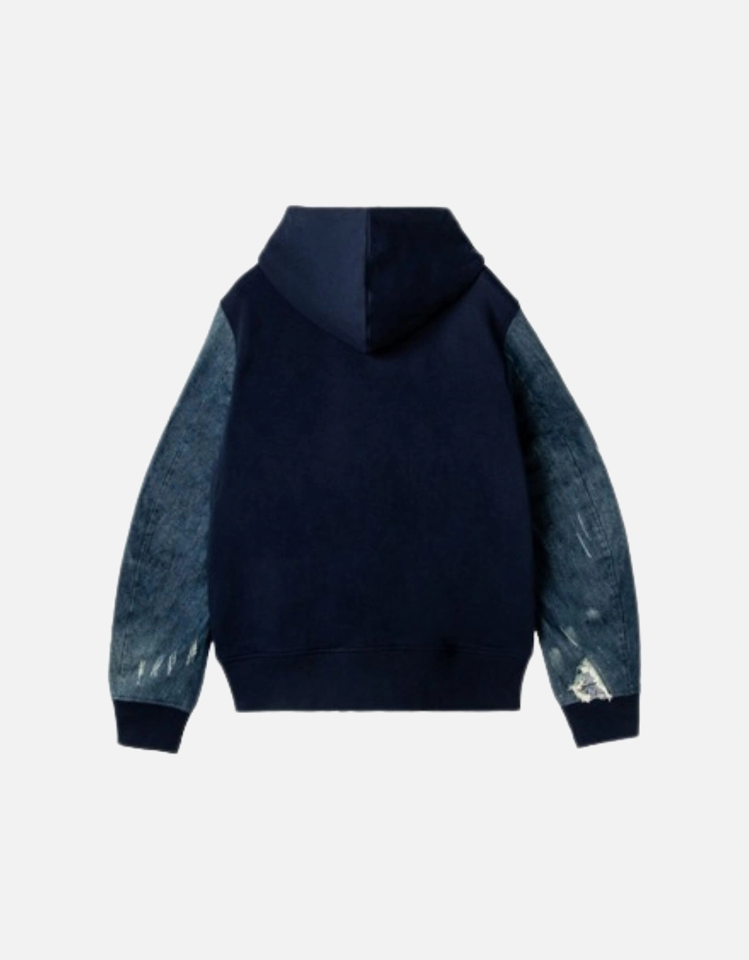 Blue Denim Sleeved Jacket