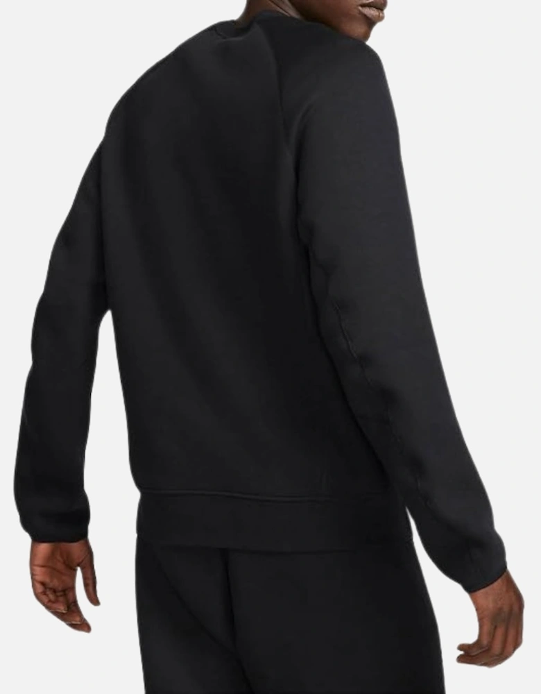 Small Logo Black Crewneck Sweatshirt