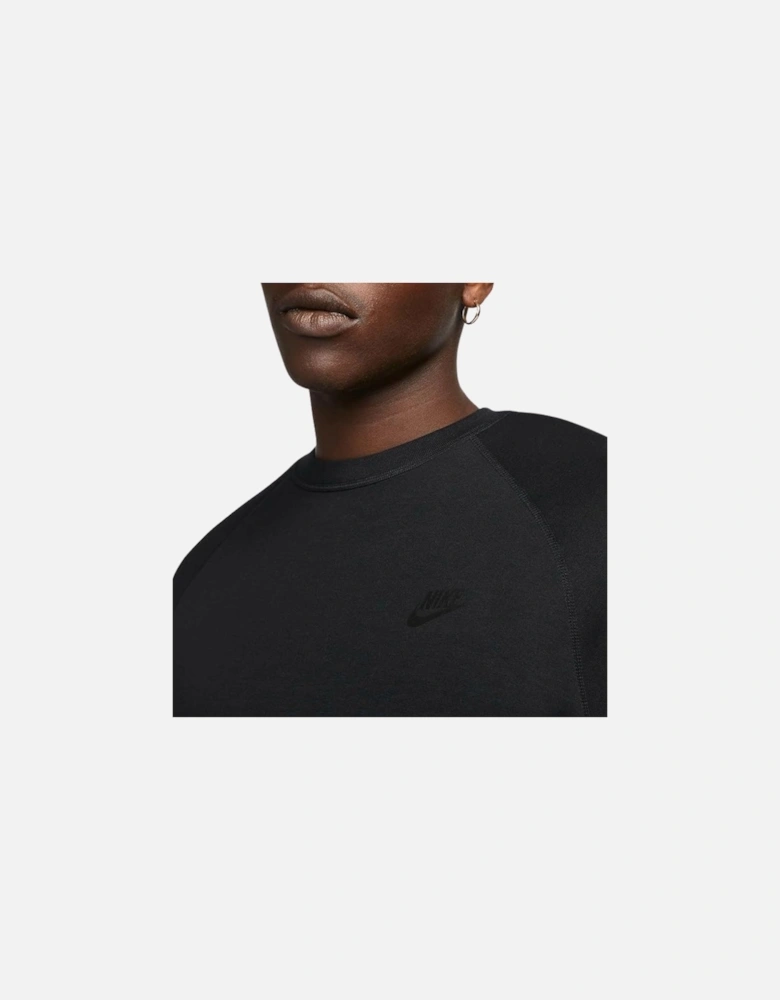 Small Logo Black Crewneck Sweatshirt