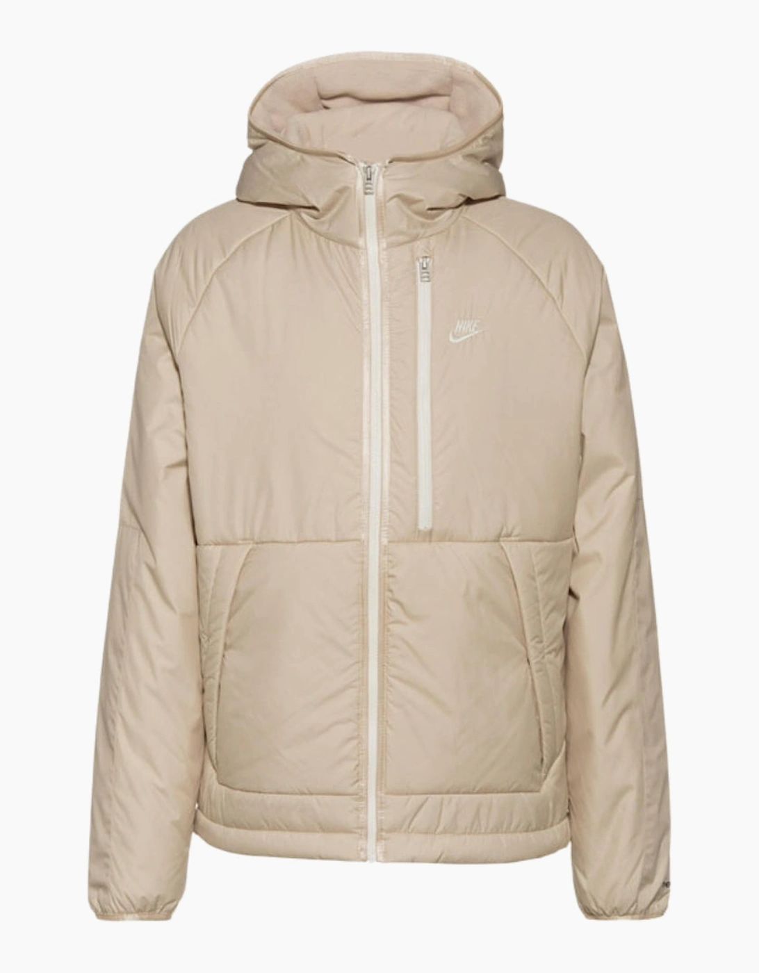 Nike Men's Tan Plain Light Brown Jacket  40/Regular L
