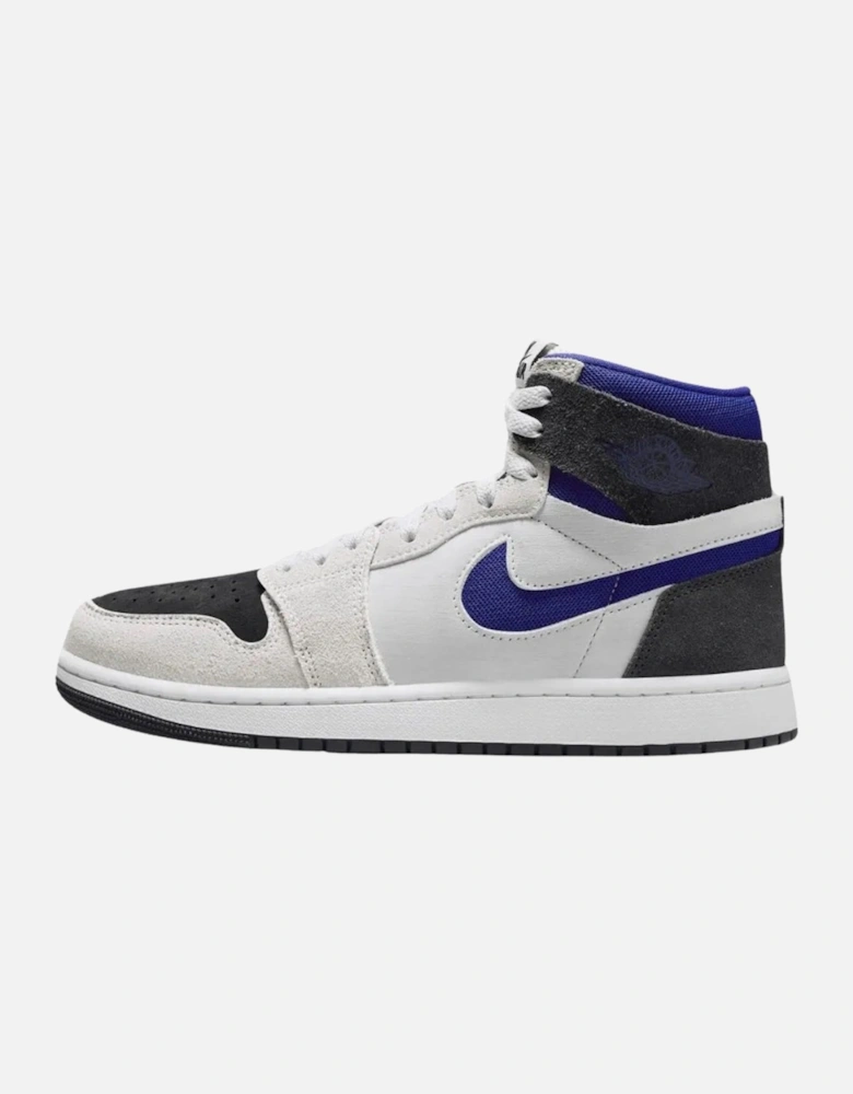 Air Jordan 1 ZM Air Blue Detail White Sneakers