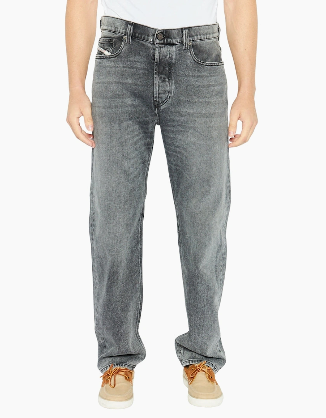 Men's Diesel 2010 D-Macs Light Grey Denim Pants - Size: 32/32
