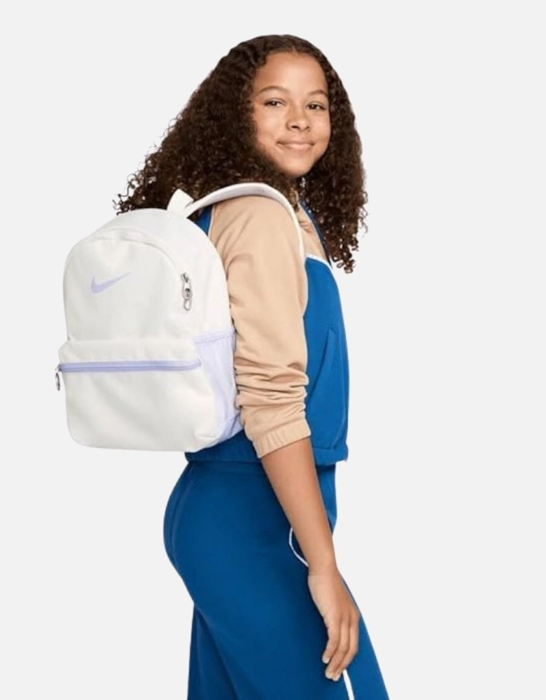 Youth White Backpack