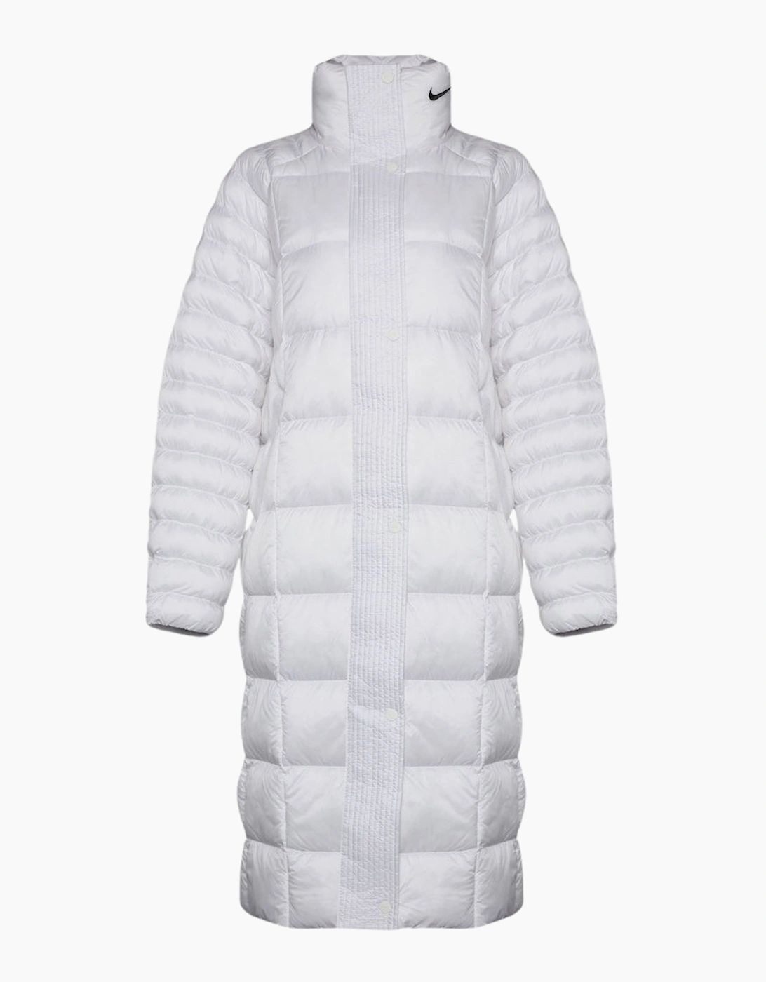 Women's Nike White Full Length Coat - Size: 18/16