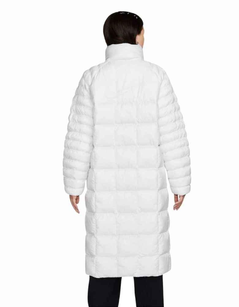 White Full Length Coat