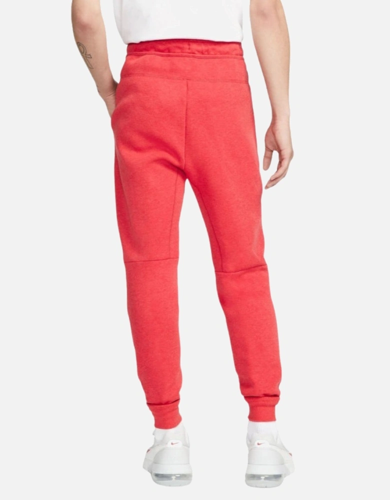 Black Taped Zips Red Sweatpants