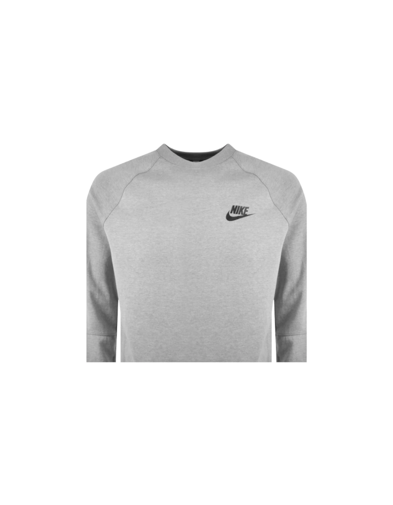 Side Pockets Grey Sweatshirt