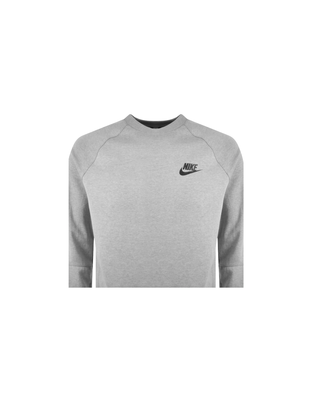Side Pockets Grey Sweatshirt