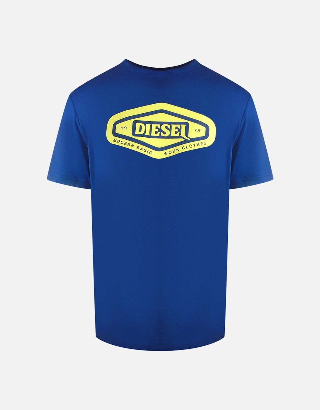 Modern Basic Logo Blue T-Shirt, 3 of 2