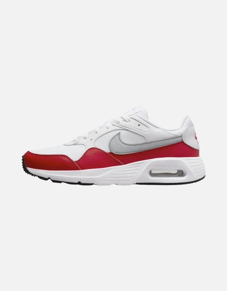 SC Red Detail White Sneakers
