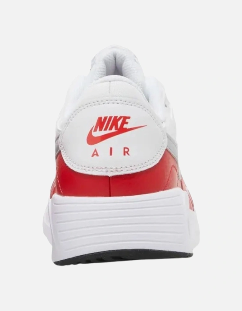 SC Red Detail White Sneakers