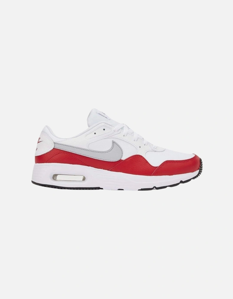 SC Red Detail White Sneakers