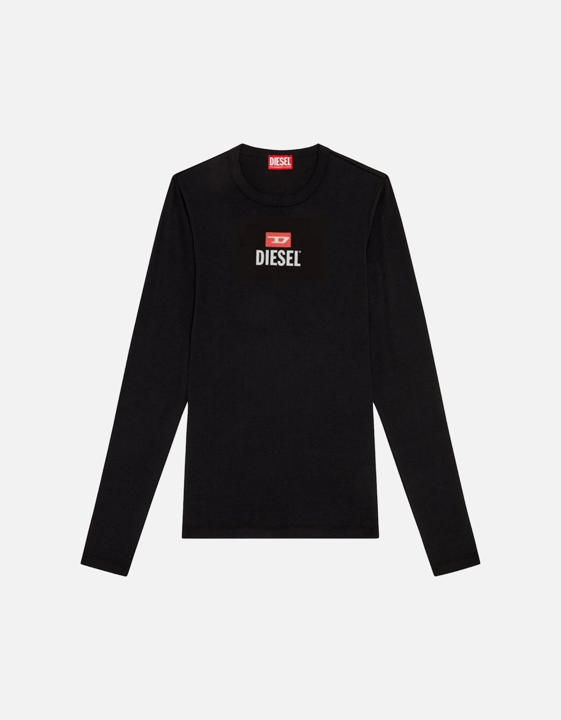 New D Logo Black Long Sleeve T-Shirt, 2 of 1