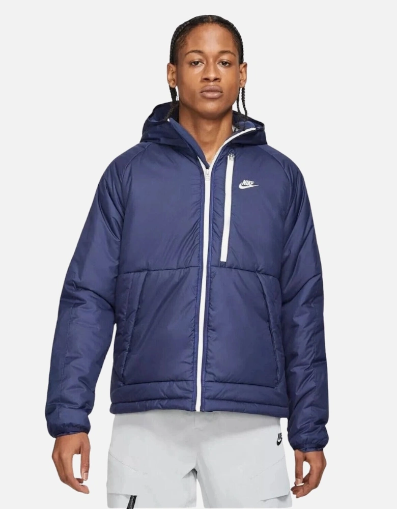 Dark Blue Padded Jacket