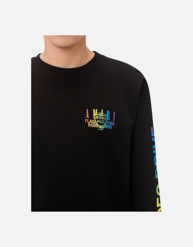 XO Beverly Hills Black Crewneck Jumper