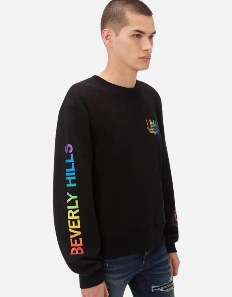 XO Beverly Hills Black Crewneck Jumper