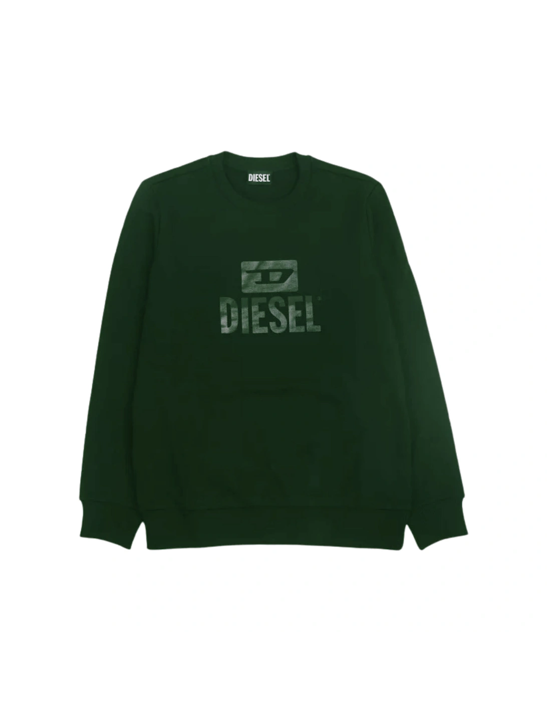 Mono Tone Logo Dark Green Sweatshirt, 2 of 1