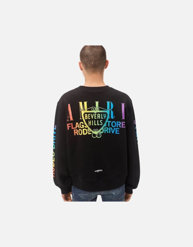 XO Beverly Hills Black Crewneck Jumper