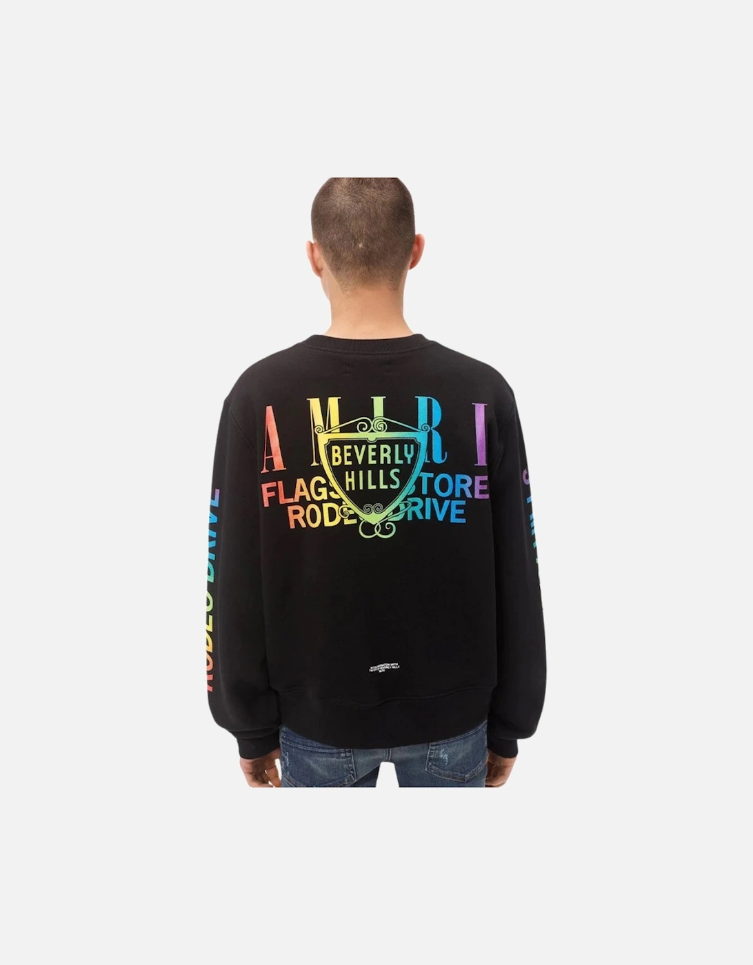 XO Beverly Hills Black Crewneck Jumper