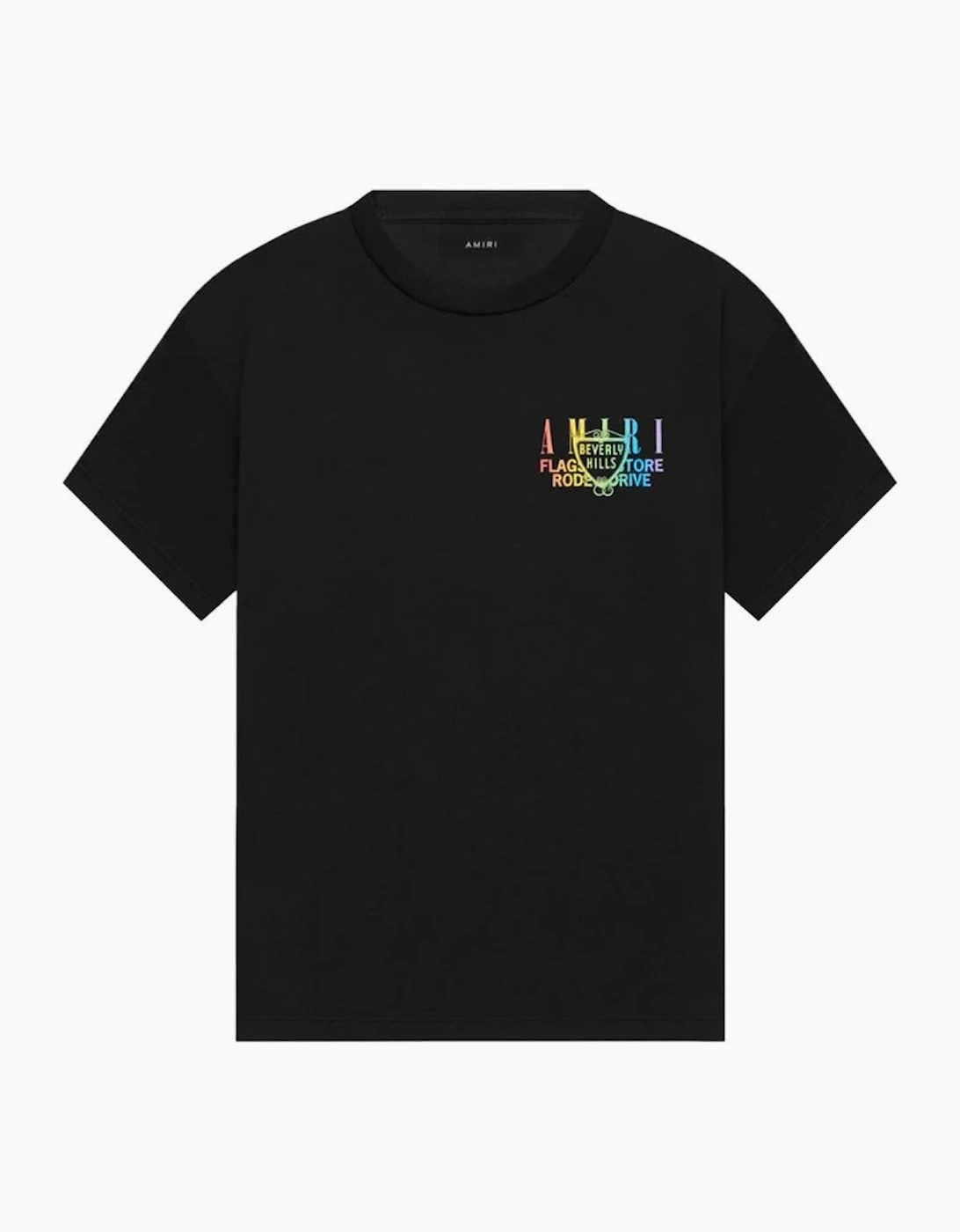 Amiri Unisex Black Xo Beverly Hills T-Shirt - Size: L