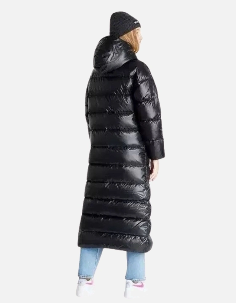 Shiny Black Down Jacket