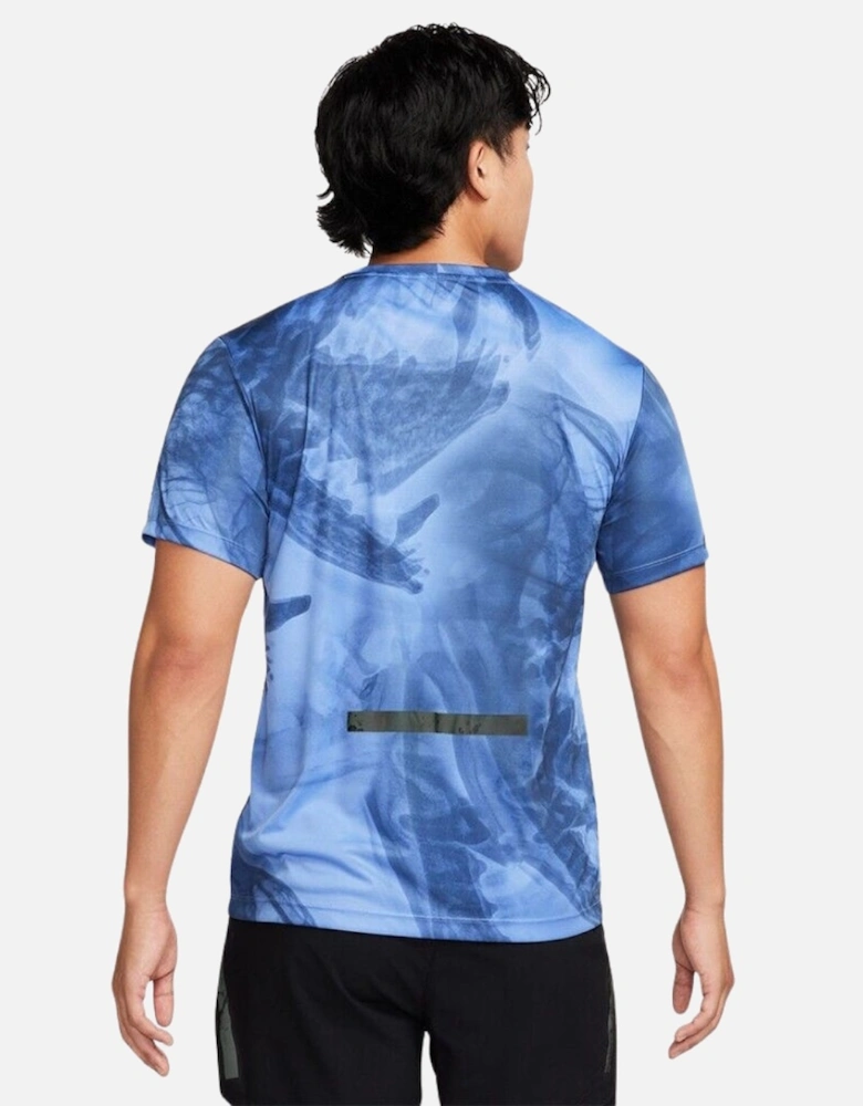 Ombre Blue Running Top