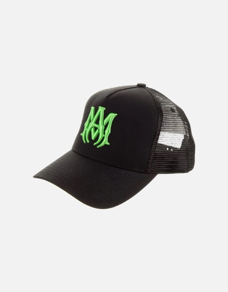 MA Logo Black Trucker Hat