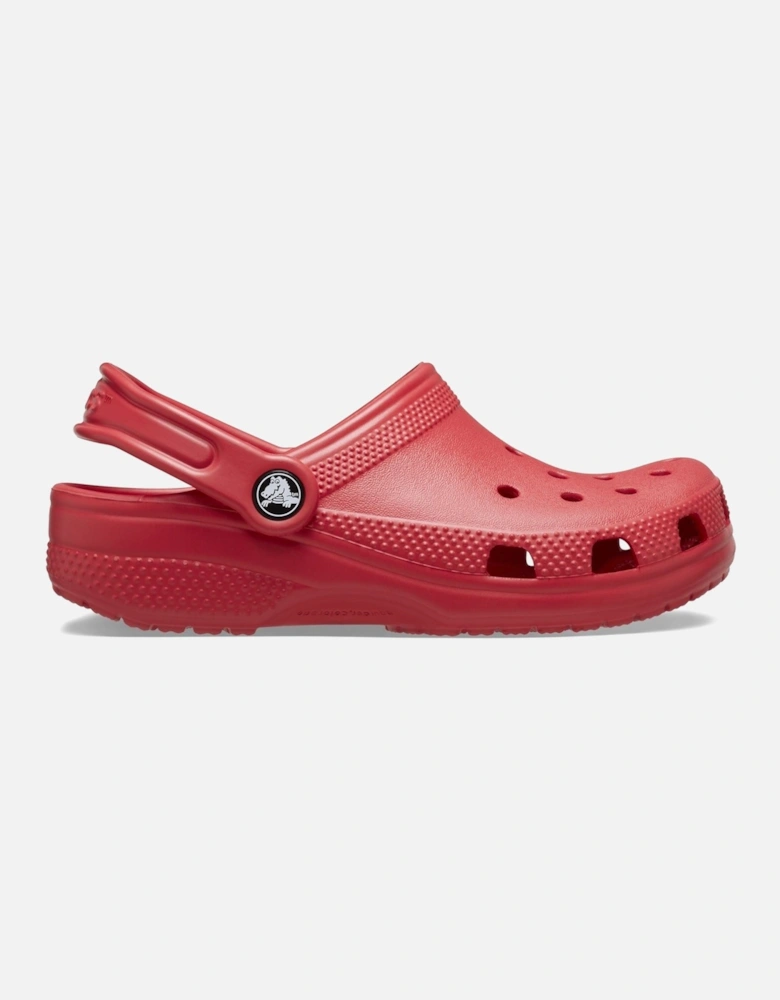 Toddler Classic Croslite Rubber Varsity Red Loafers