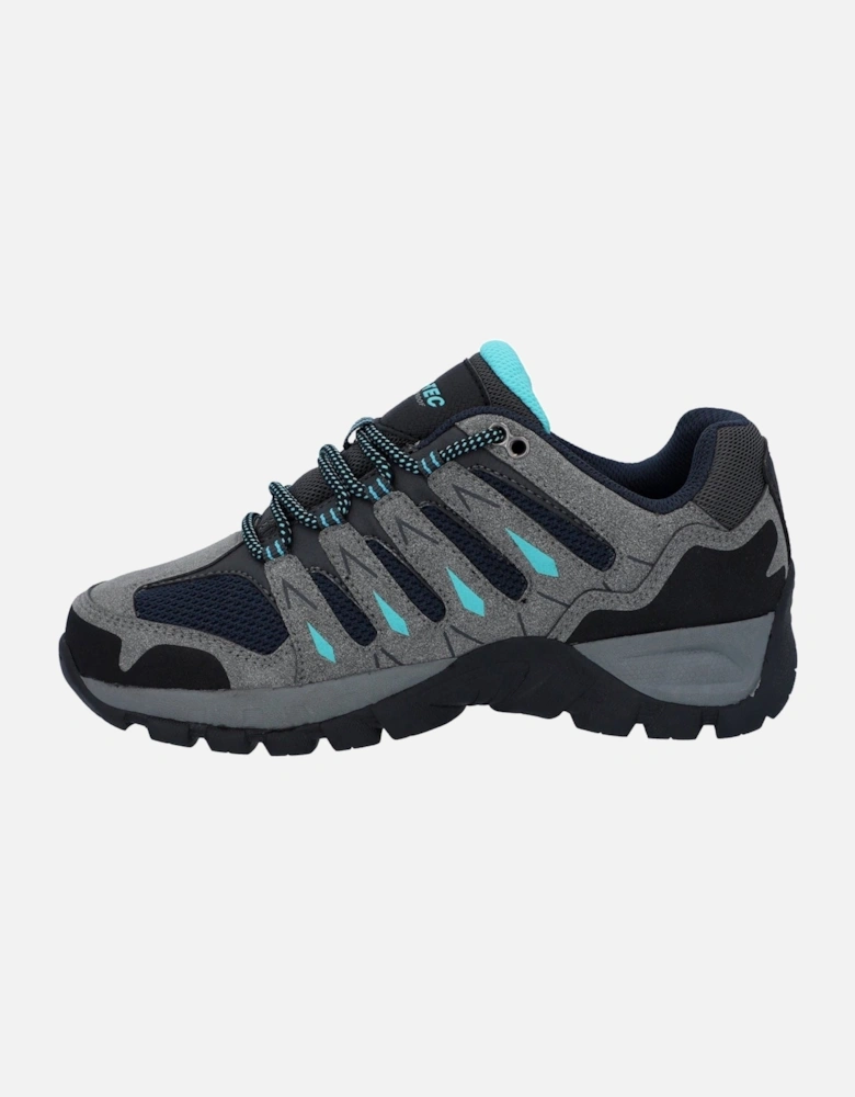 Corzo Low PU Suede Women's Cool Grey/Navy Blue/Curacao Hiking Boots