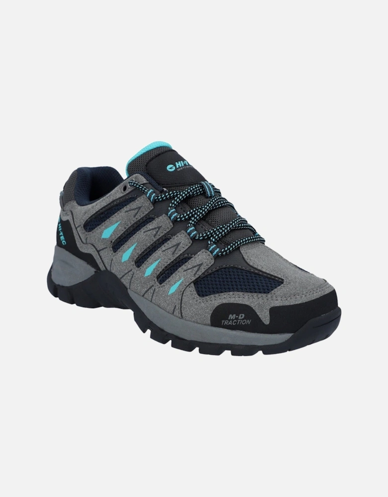 Corzo Low PU Suede Women's Cool Grey/Navy Blue/Curacao Hiking Boots