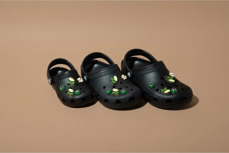 Toddler Classic Croslite Rubber Black Loafers