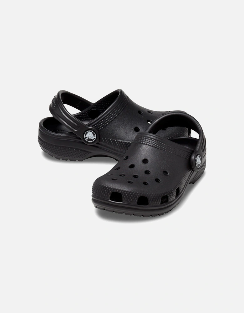 Toddler Classic Croslite Rubber Black Loafers