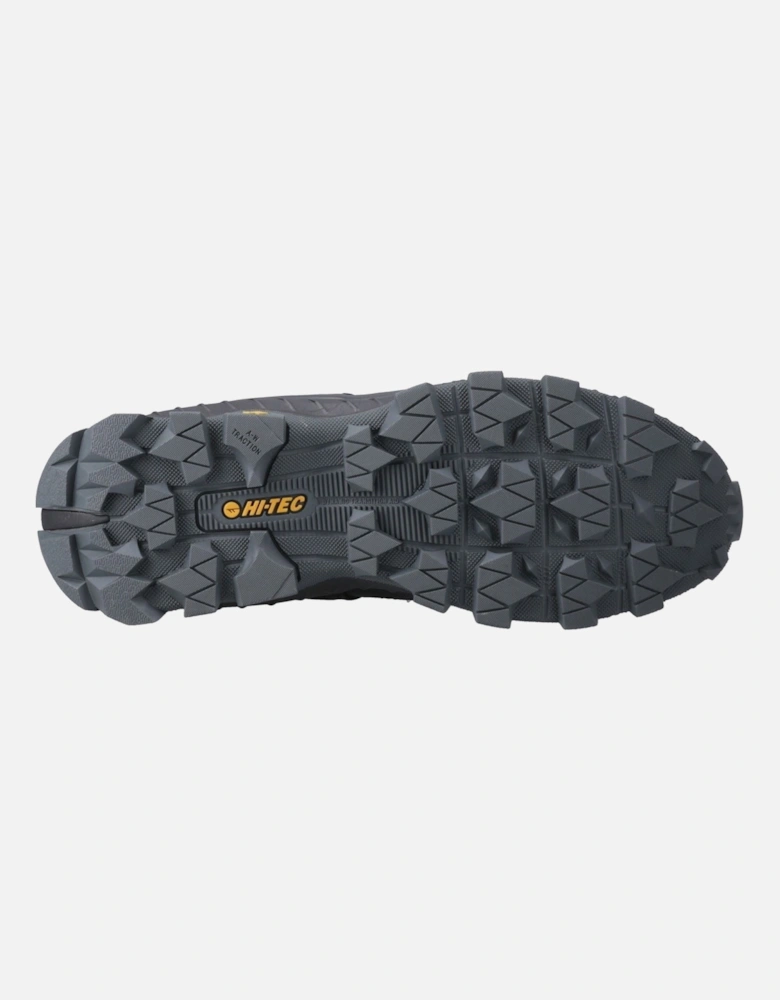 Rainier Polyester Men's Black Hiking Boots