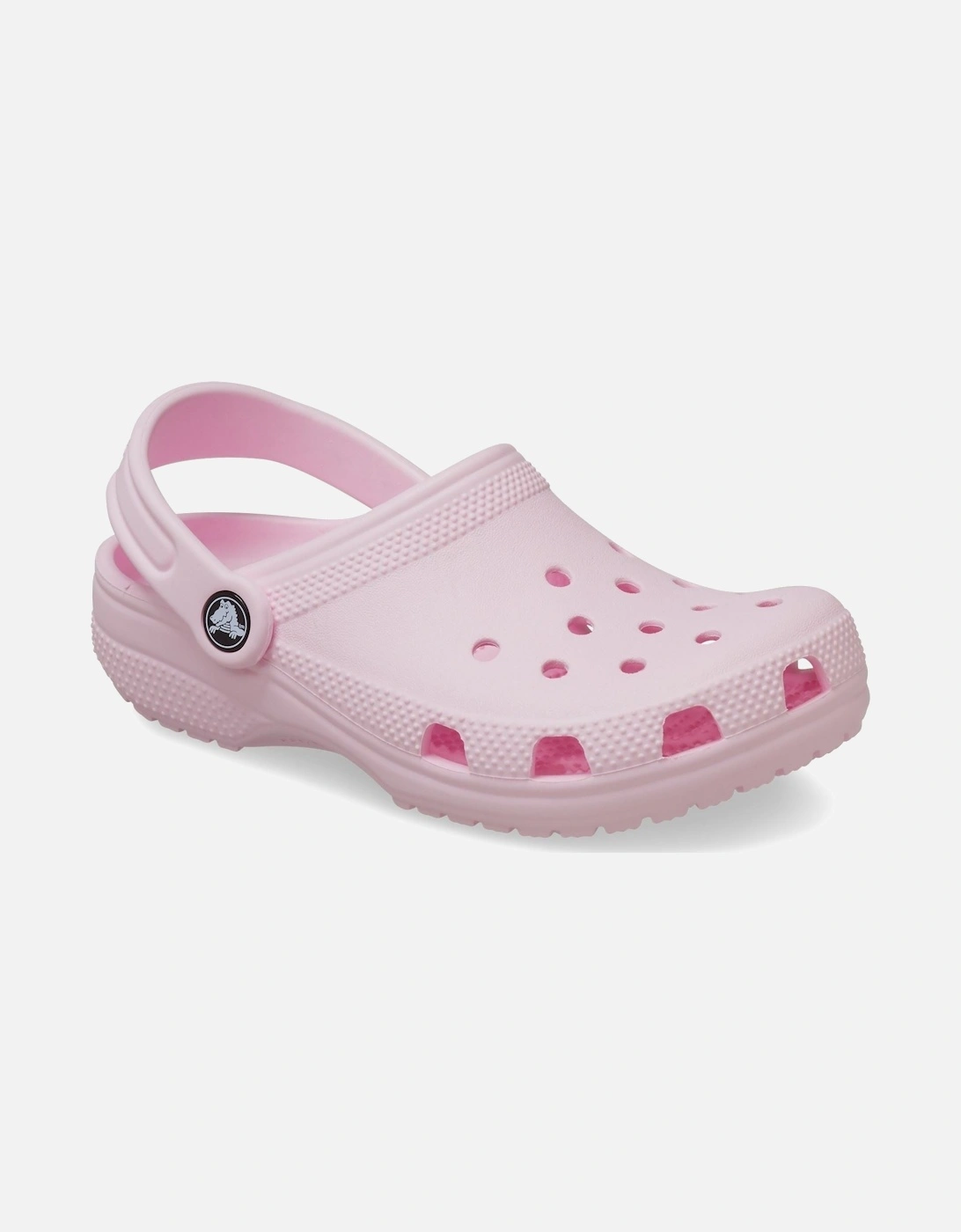 Toddler Classic Croslite Rubber Pink Milk Loafers, 8 of 7