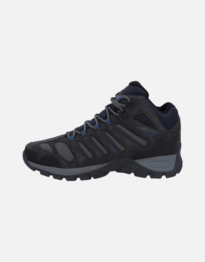 Corzo Mid Polyurethane Men's Charcoal/Nautical Blue Hiking Boots