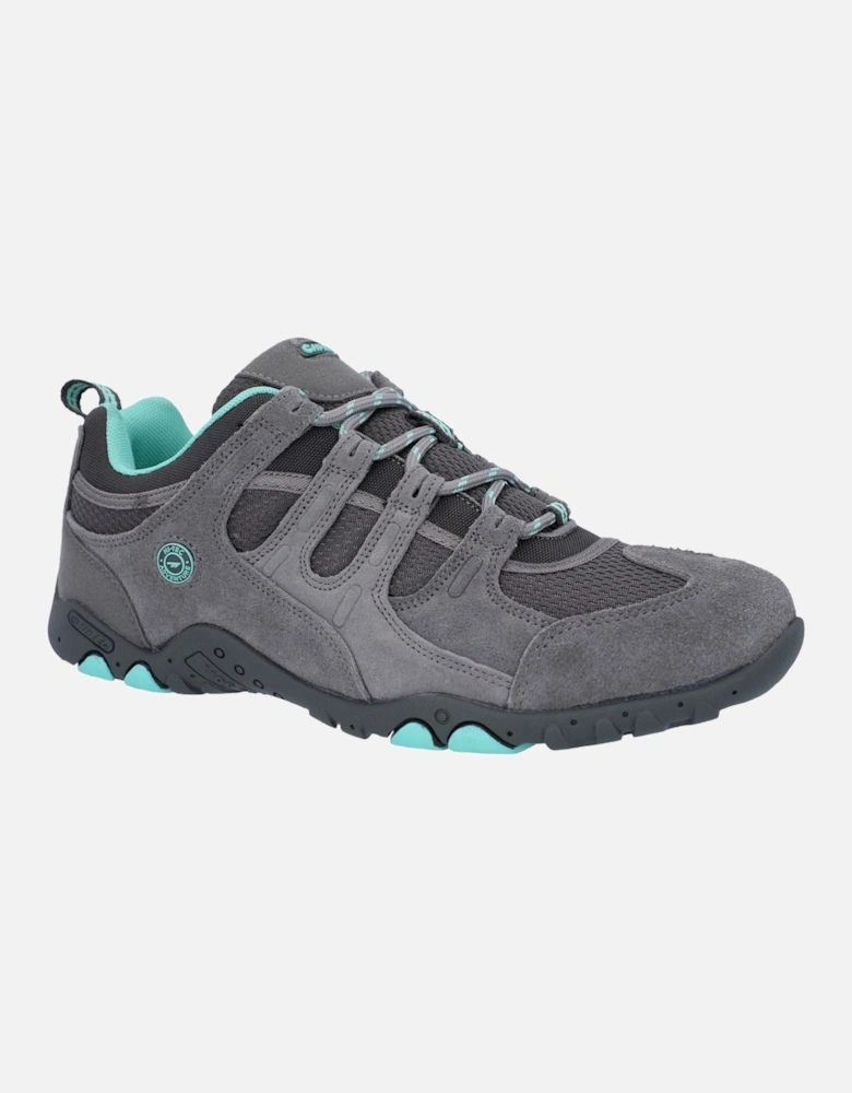 Quadra II Suede Women's Grey/Mint Hiking Boots