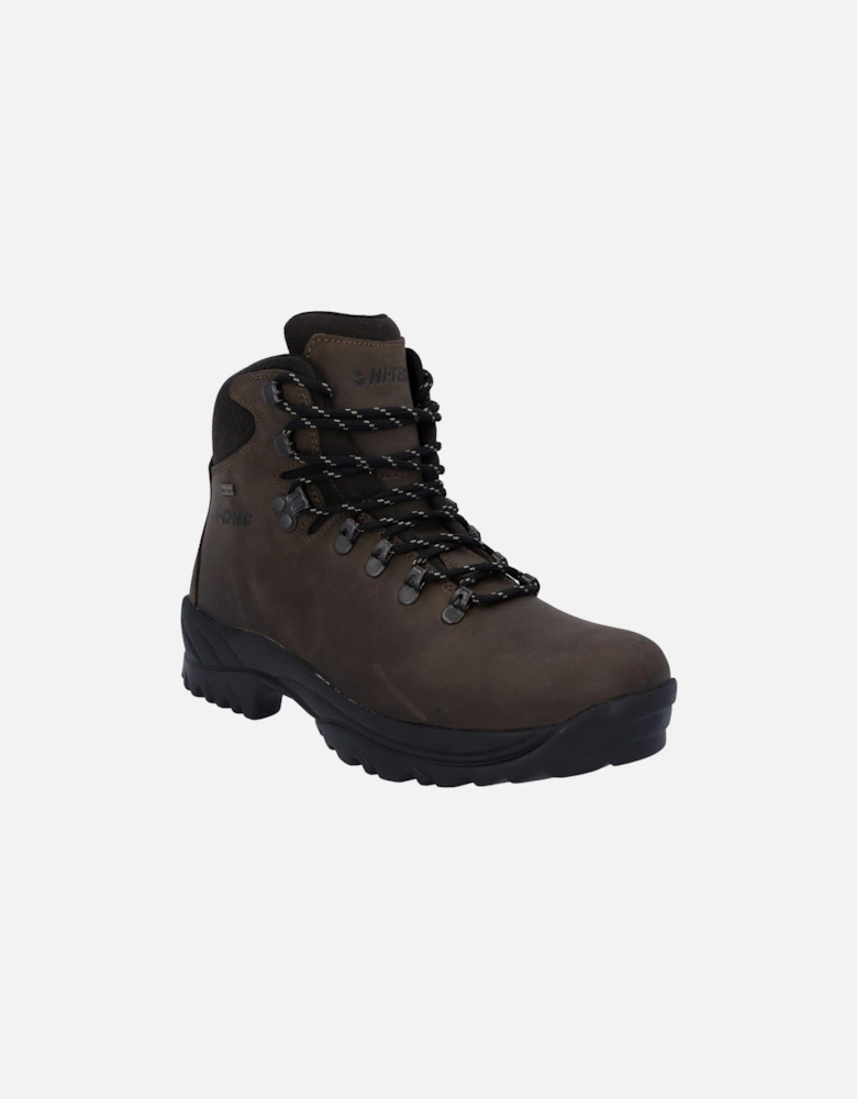 Ravine Leather Men's Brown Hiking Boots