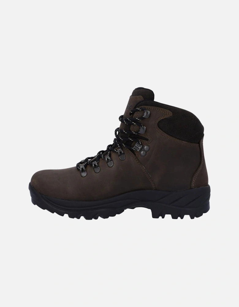 Ravine Leather Men's Brown Hiking Boots