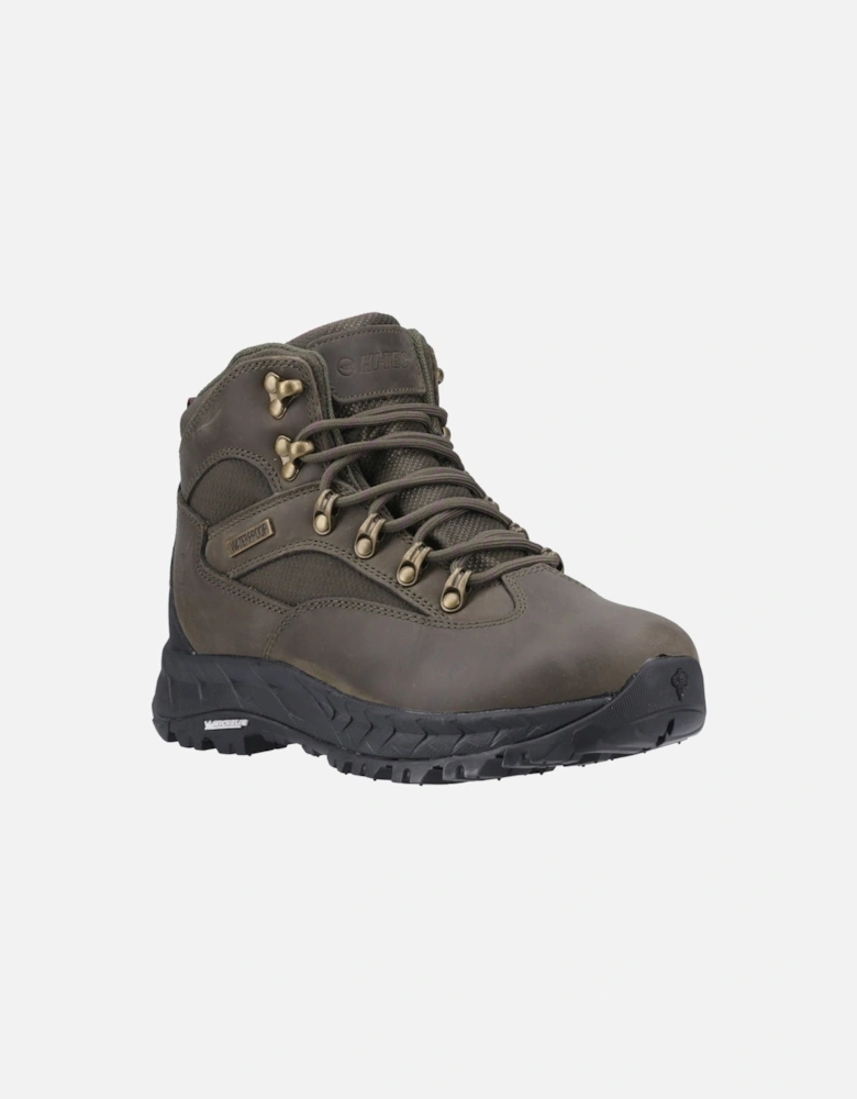 Euro Trail Leather Women's Khaki Hiking Boots