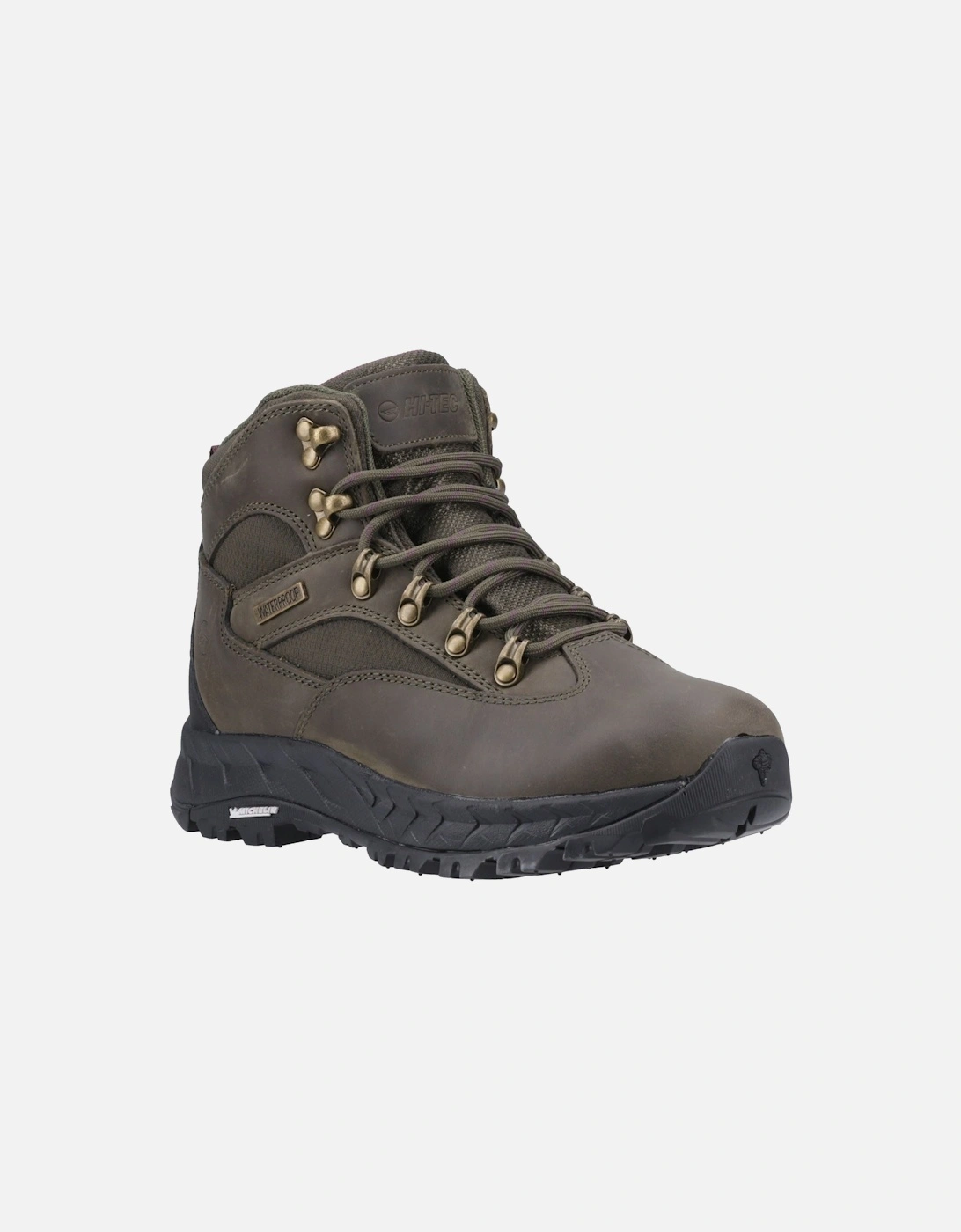 Euro Trail Leather Women's Khaki Hiking Boots, 10 of 9