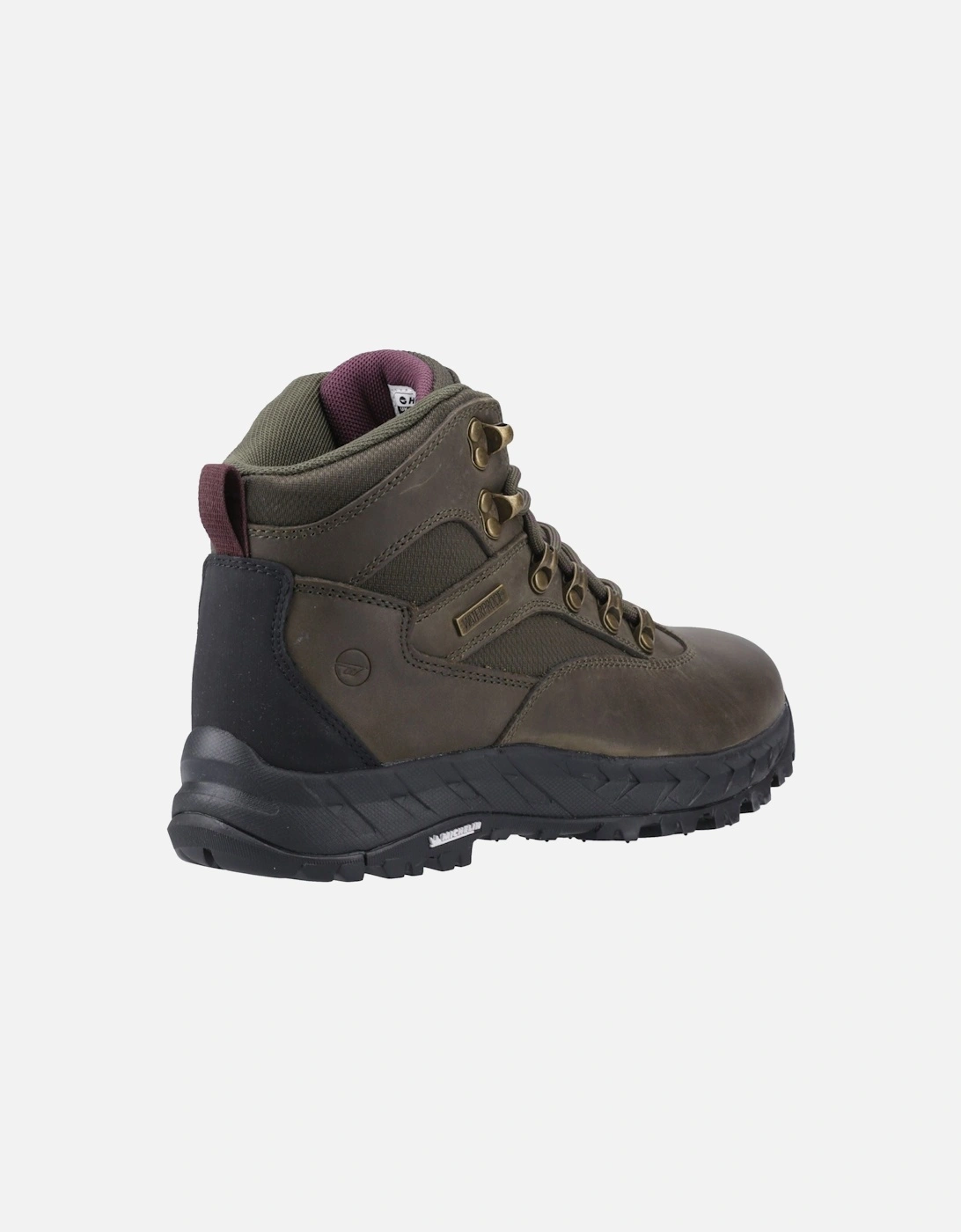 Euro Trail Leather Women's Khaki Hiking Boots