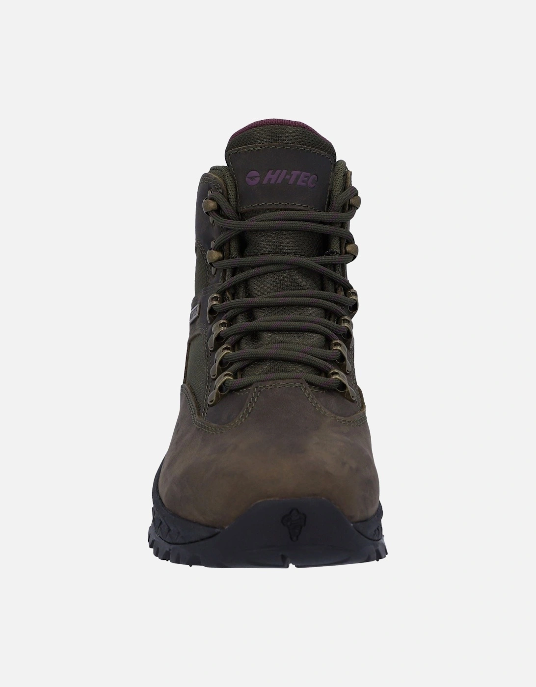 Euro Trail Leather Women's Khaki Hiking Boots