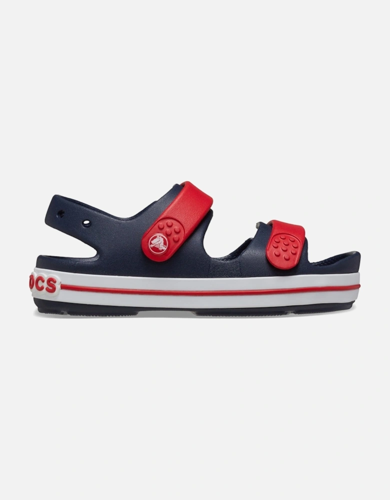 Crocband Play Thermoplastic Navy/Varsity Red Sandals