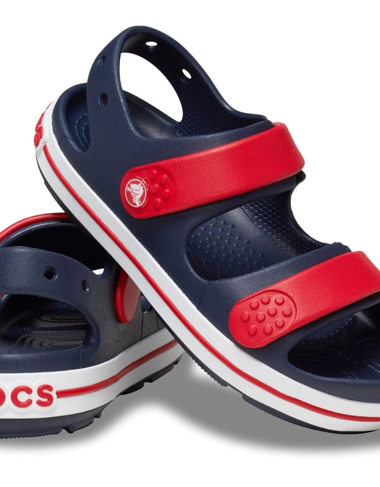 Crocband Play Thermoplastic Navy/Varsity Red Sandals