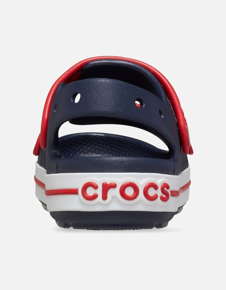 Crocband Play Thermoplastic Navy/Varsity Red Sandals