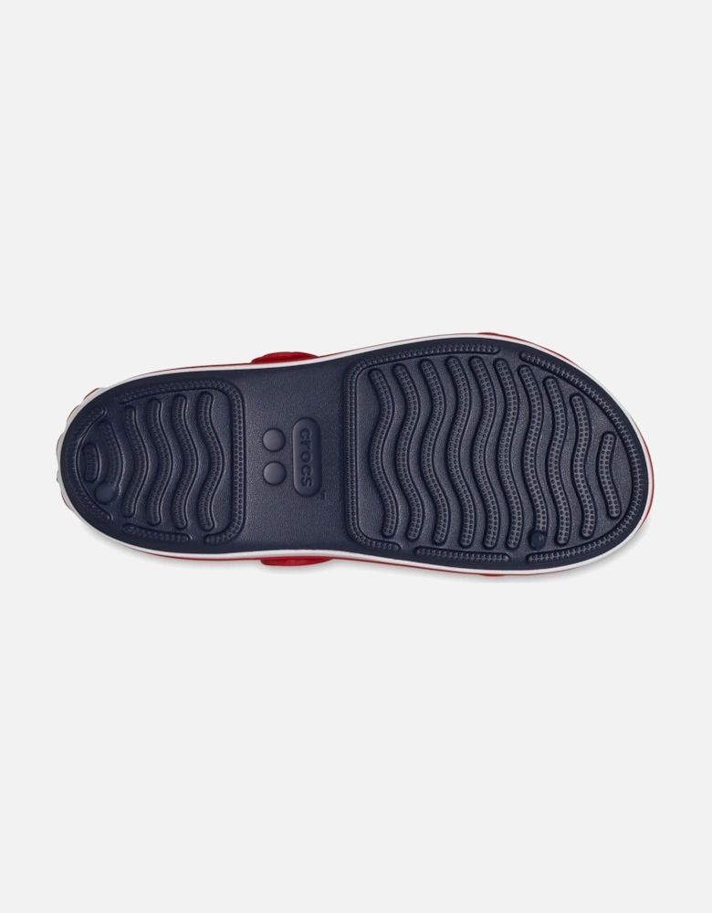 Crocband Play Thermoplastic Navy/Varsity Red Sandals