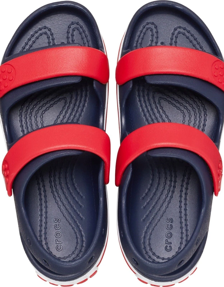 Crocband Play Thermoplastic Navy/Varsity Red Sandals