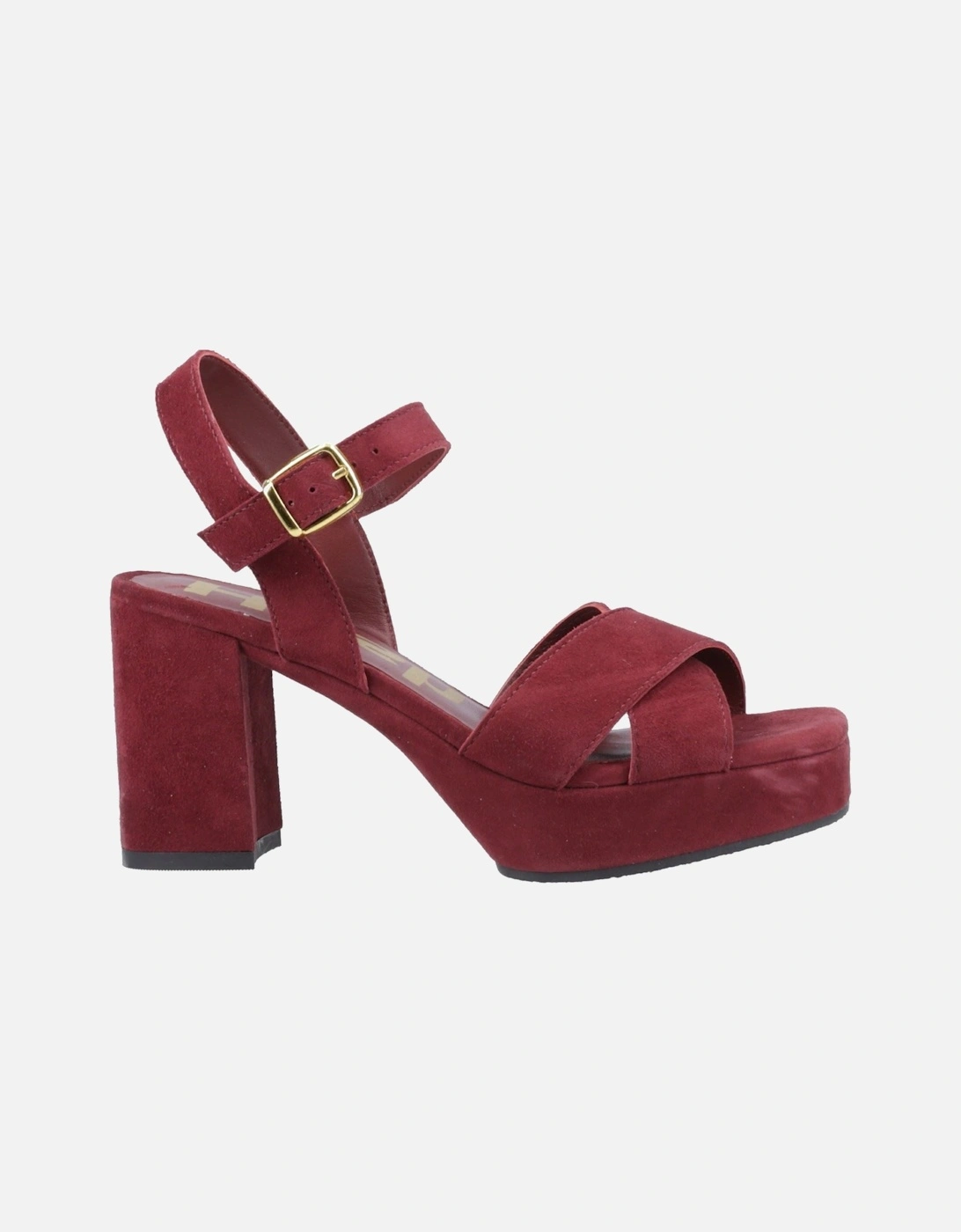 Ophelia Suede Women's Bordeaux Sandals