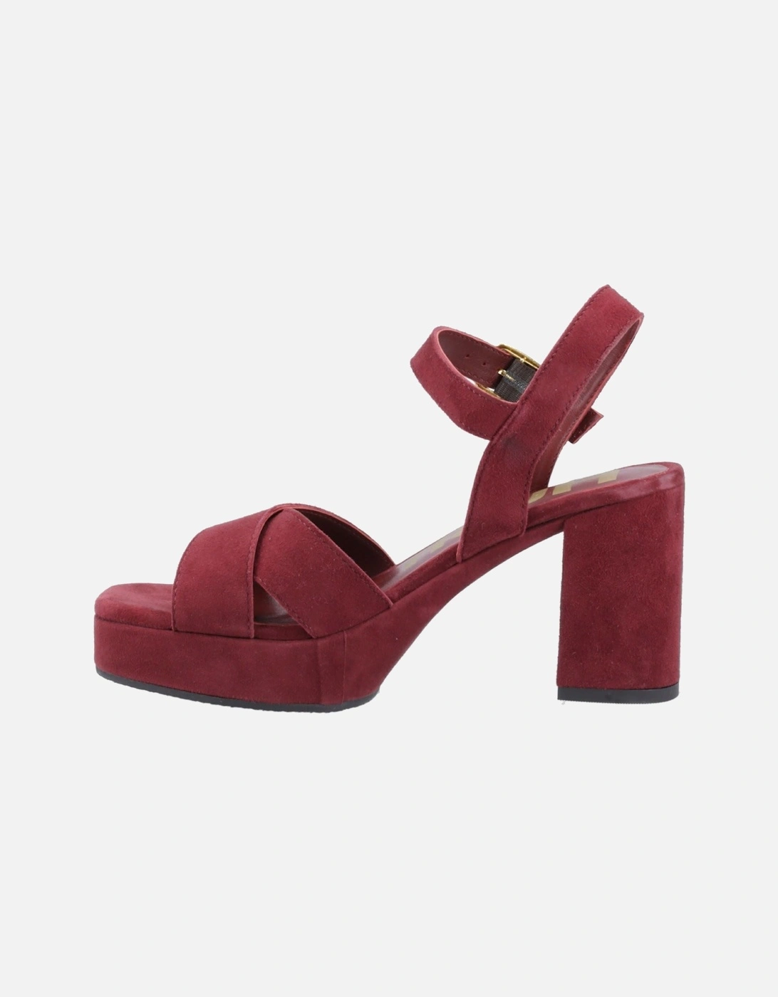 Ophelia Suede Women's Bordeaux Sandals